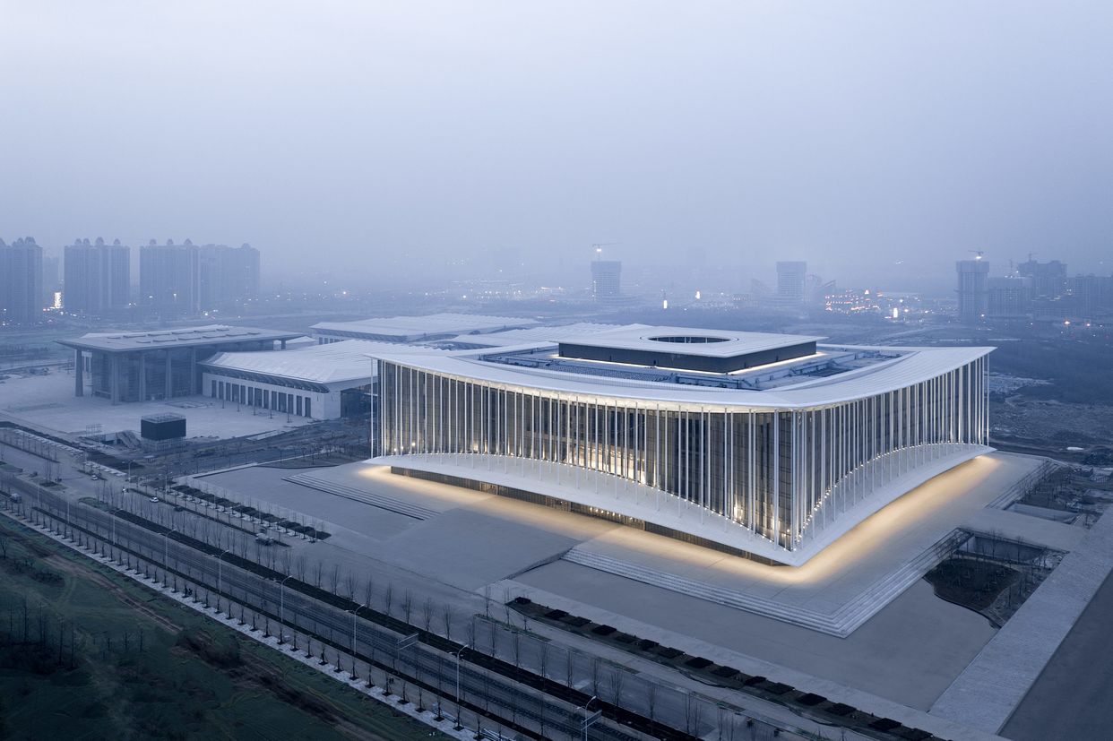 Silk Road International Conference Center Projekte gmp Architekten