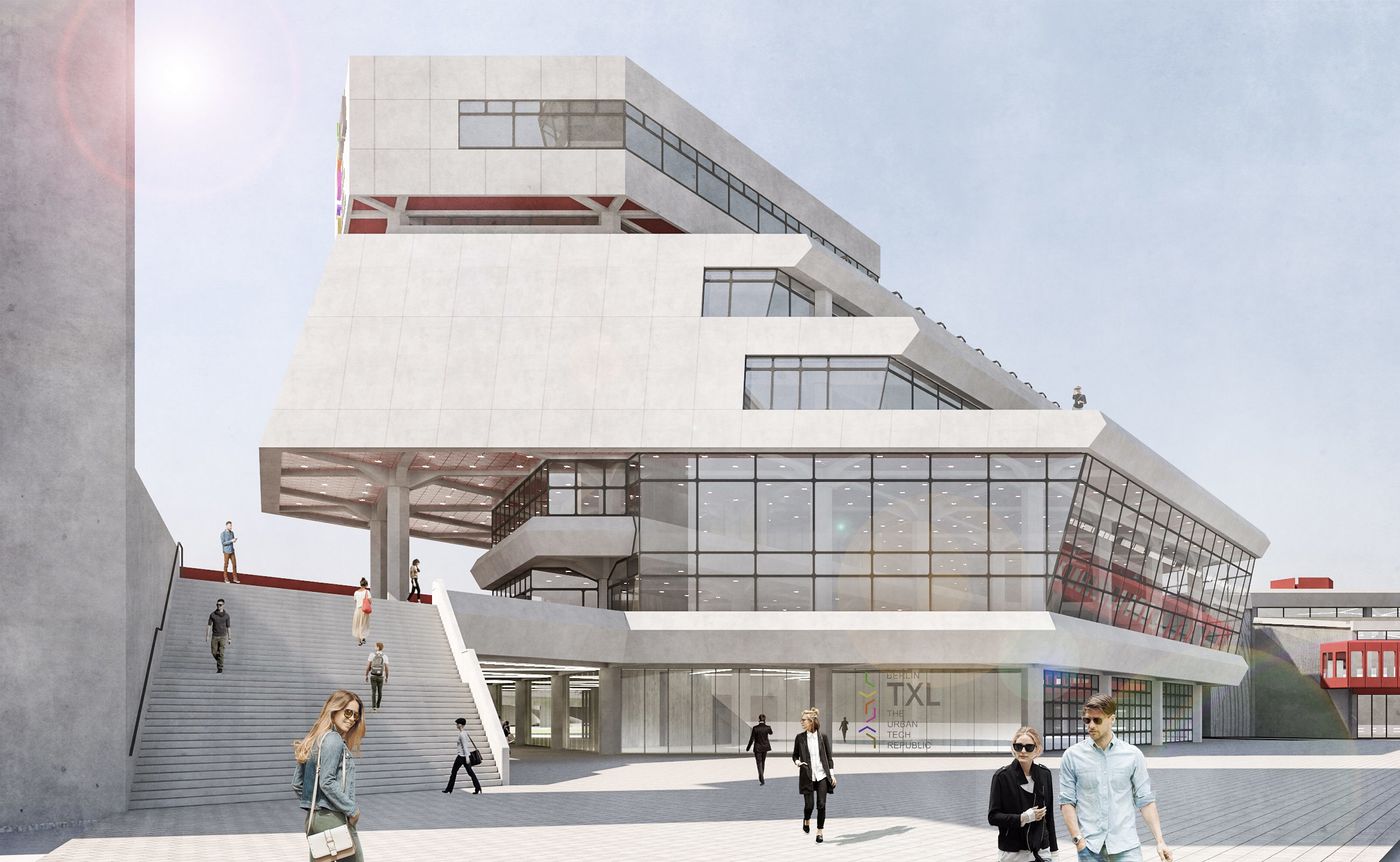 The future of Berlin TXL Concepts for the Urban Tech Republic Press