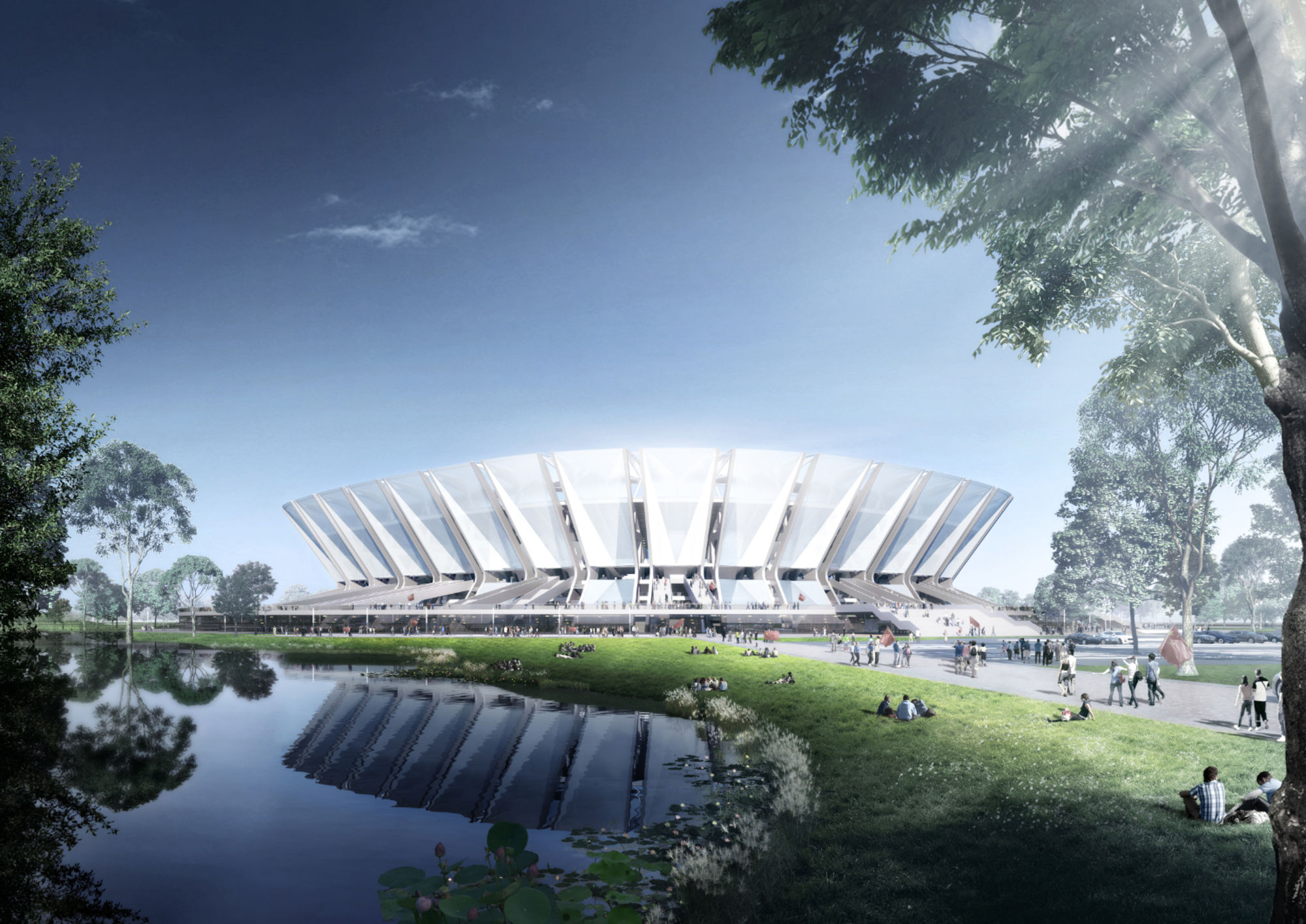 New football stadium planned in Kunshan - Press - gmp Architekten