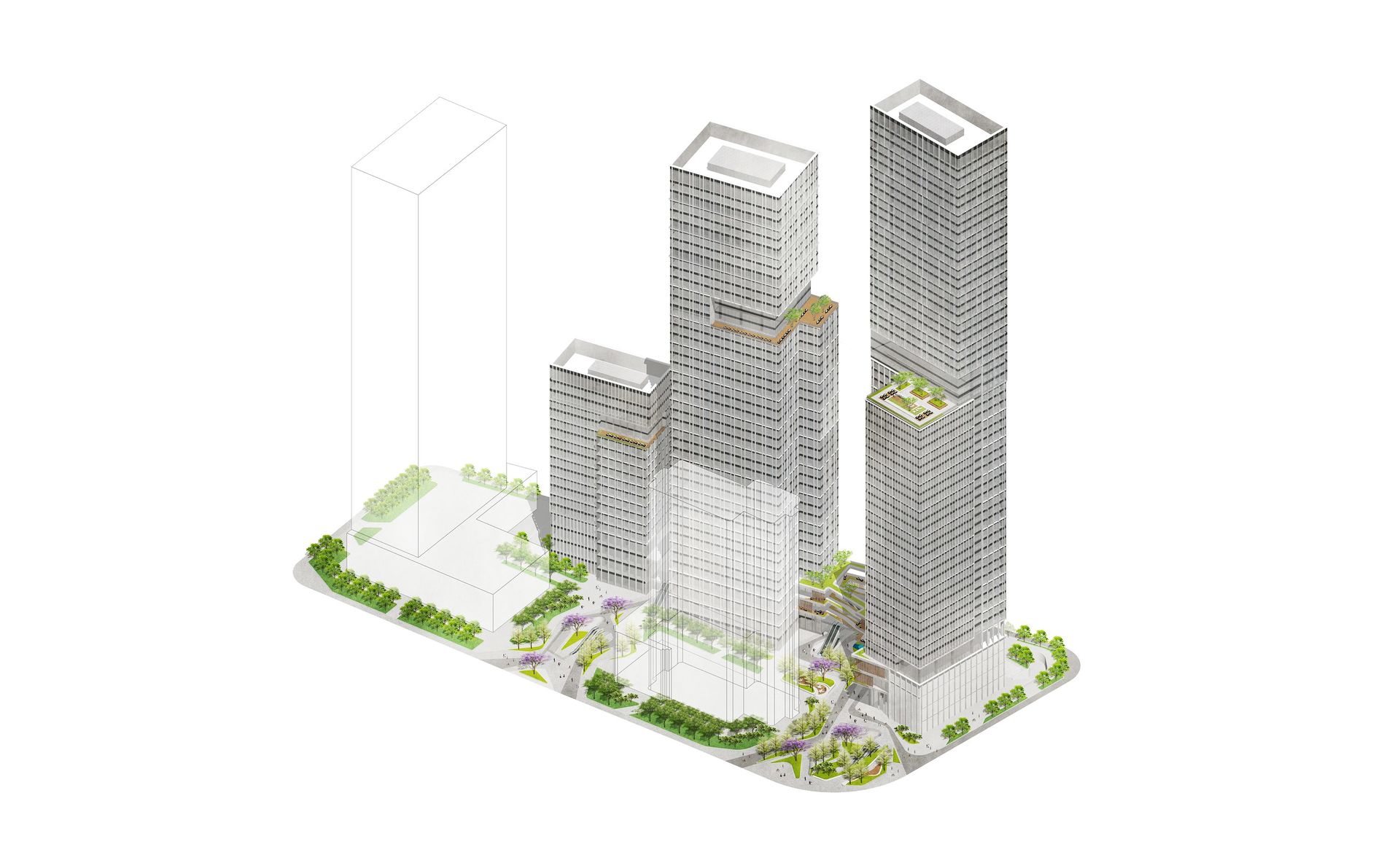 华润湖贝城市更新统筹片区项目在深圳拉开帷幕 gmp赢得绿色高层建筑竞赛 - 新闻 - gmp Architekten