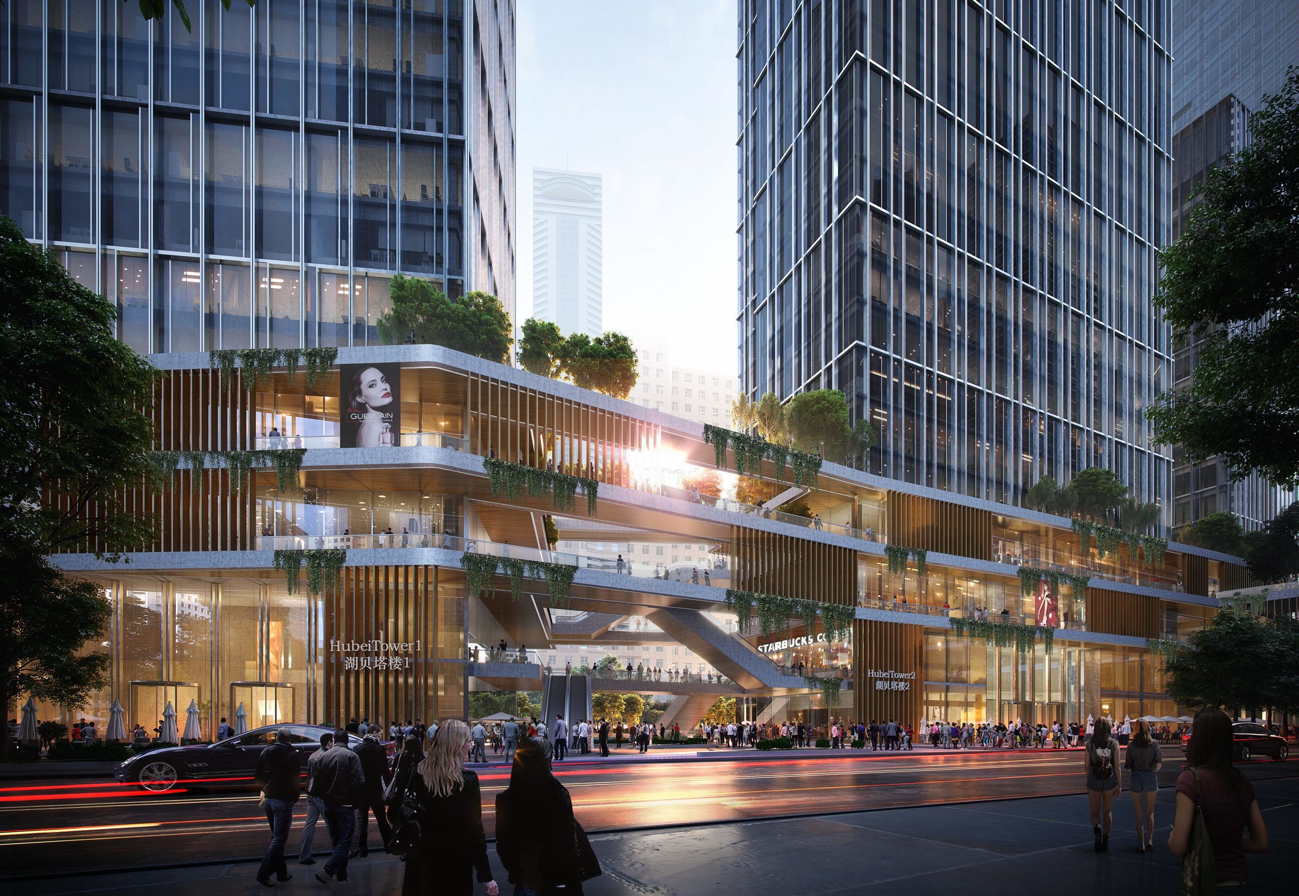 Hubei Urban Renewal - Projects - gmp Architekten - Urban Renewal Projects That Repurpose Industrial Sites