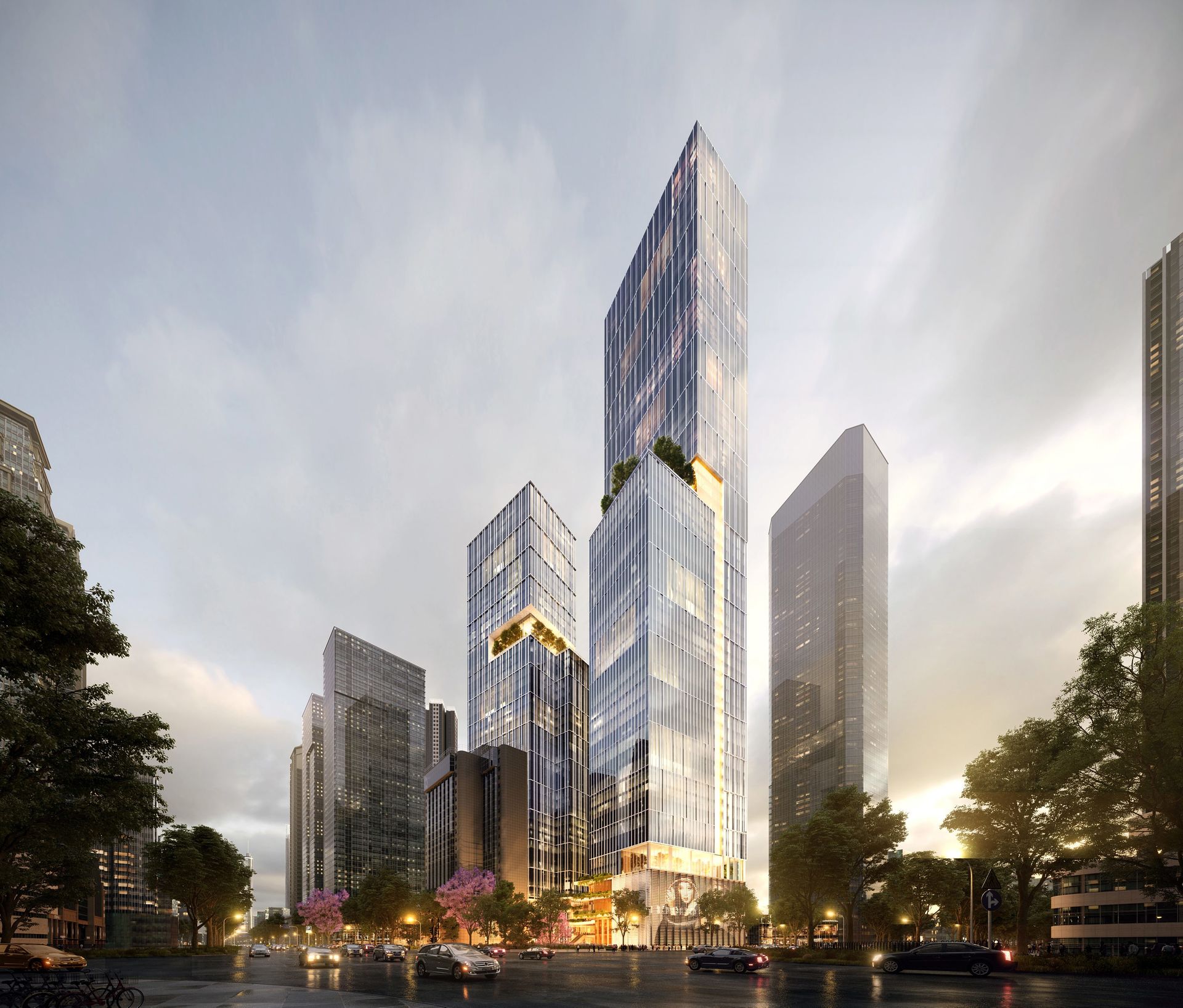 华润湖贝城市更新统筹片区 - 项目 - gmp Architekten