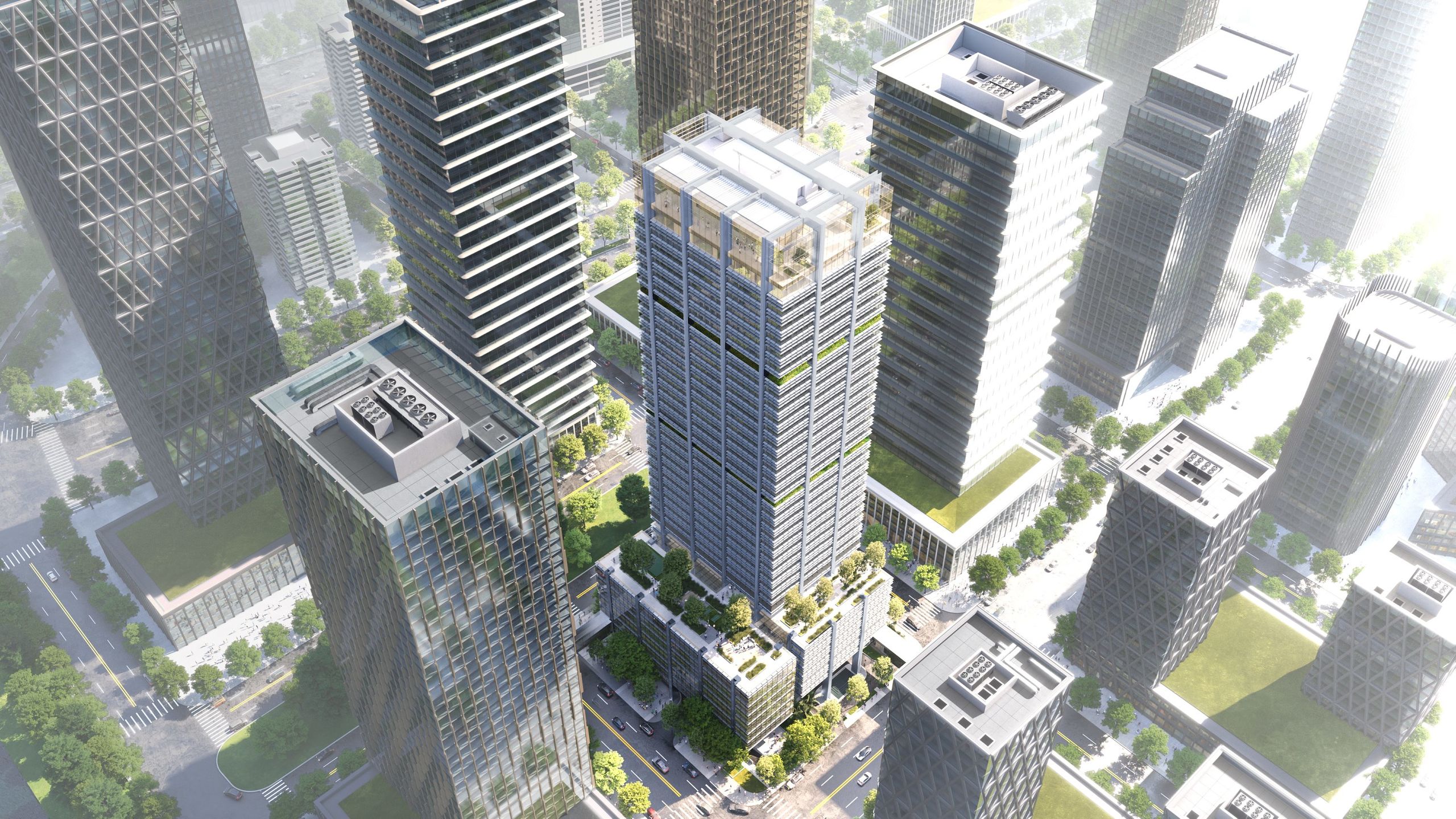 中建四局广州金融城项目 - 项目 - gmp Architekten