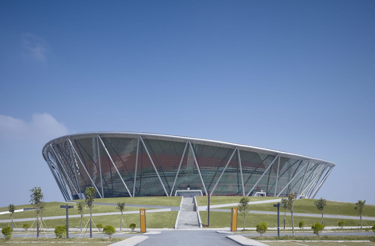 Suzhou Olympic Sport Center Projects gmp Architekten