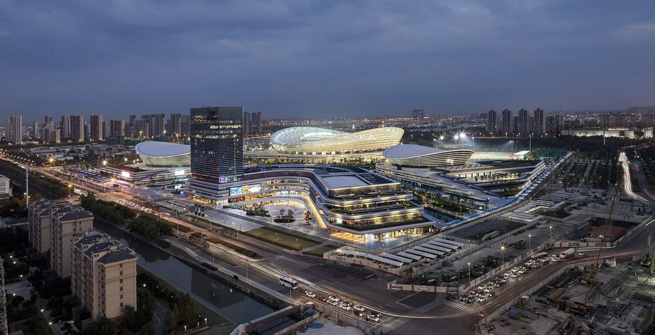 Suzhou Olympic Sports Center Projects gmp Architekten
