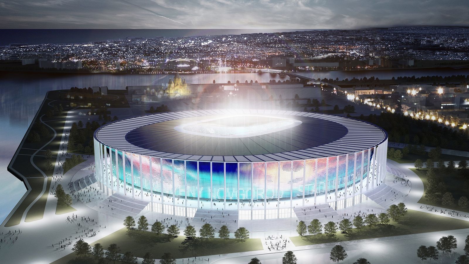 Zeit für eine große umstellung. Real Madrid Stadion Neu Kosten . Umbau Des Estadio Santiago Bernabeu Projekte Gmp Architekten