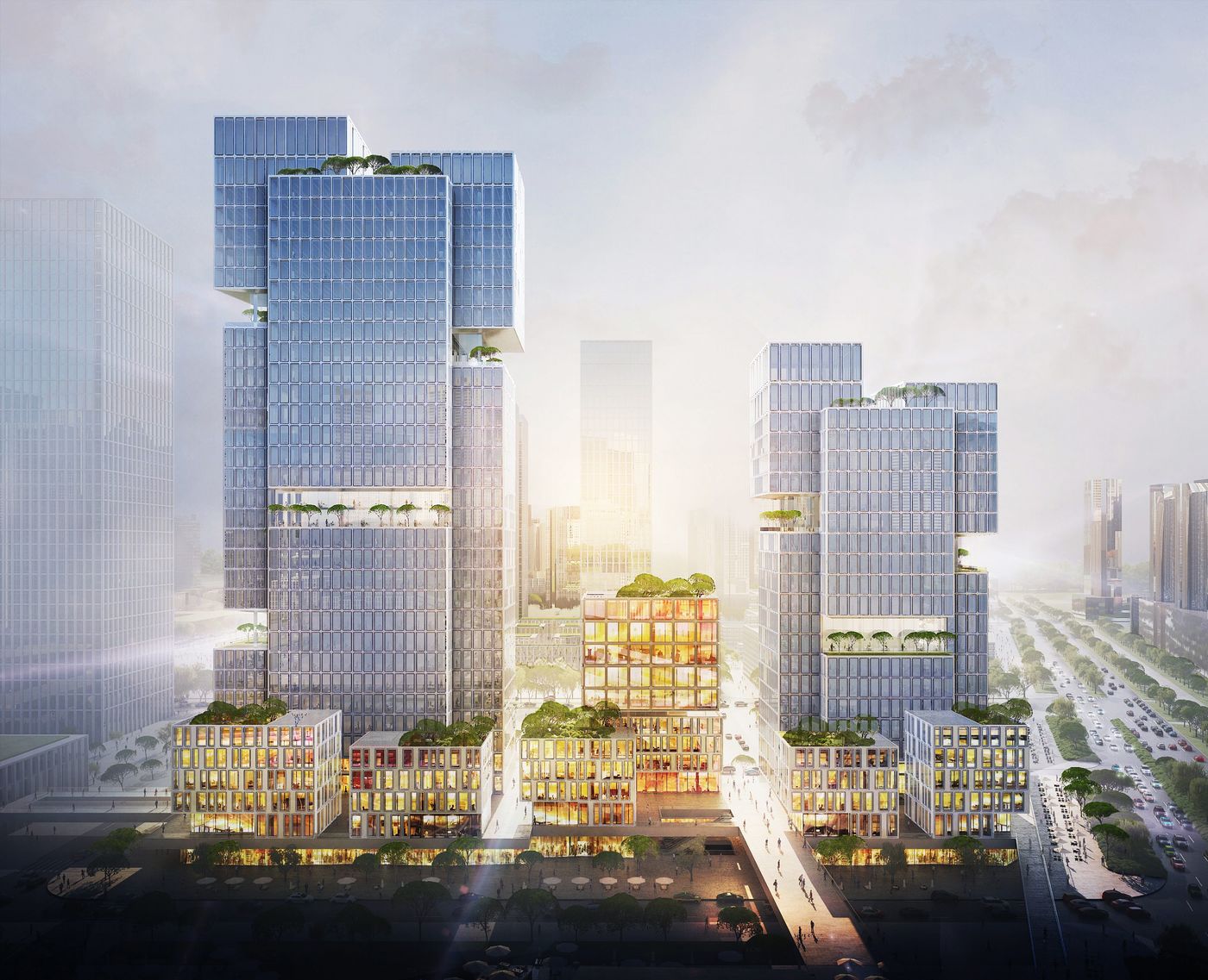 中国天音通信大厦 - 项目 - gmp Architekten