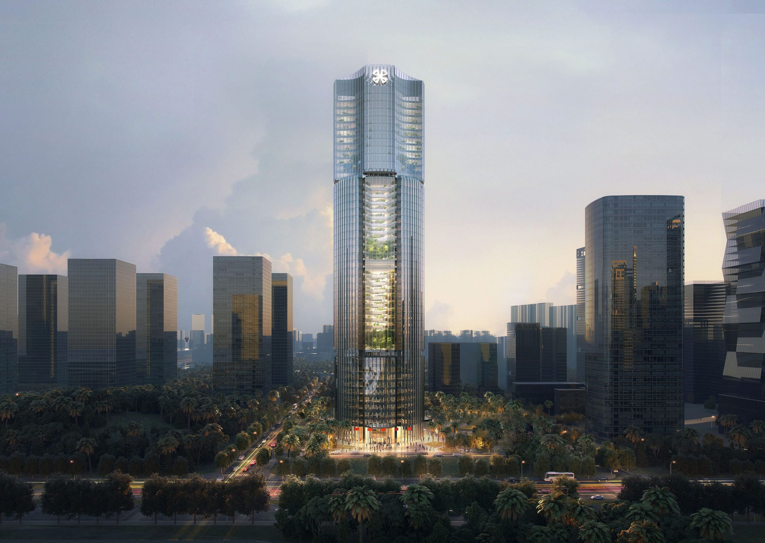 深圳中信国际大厦 - 项目 - gmp Architekten