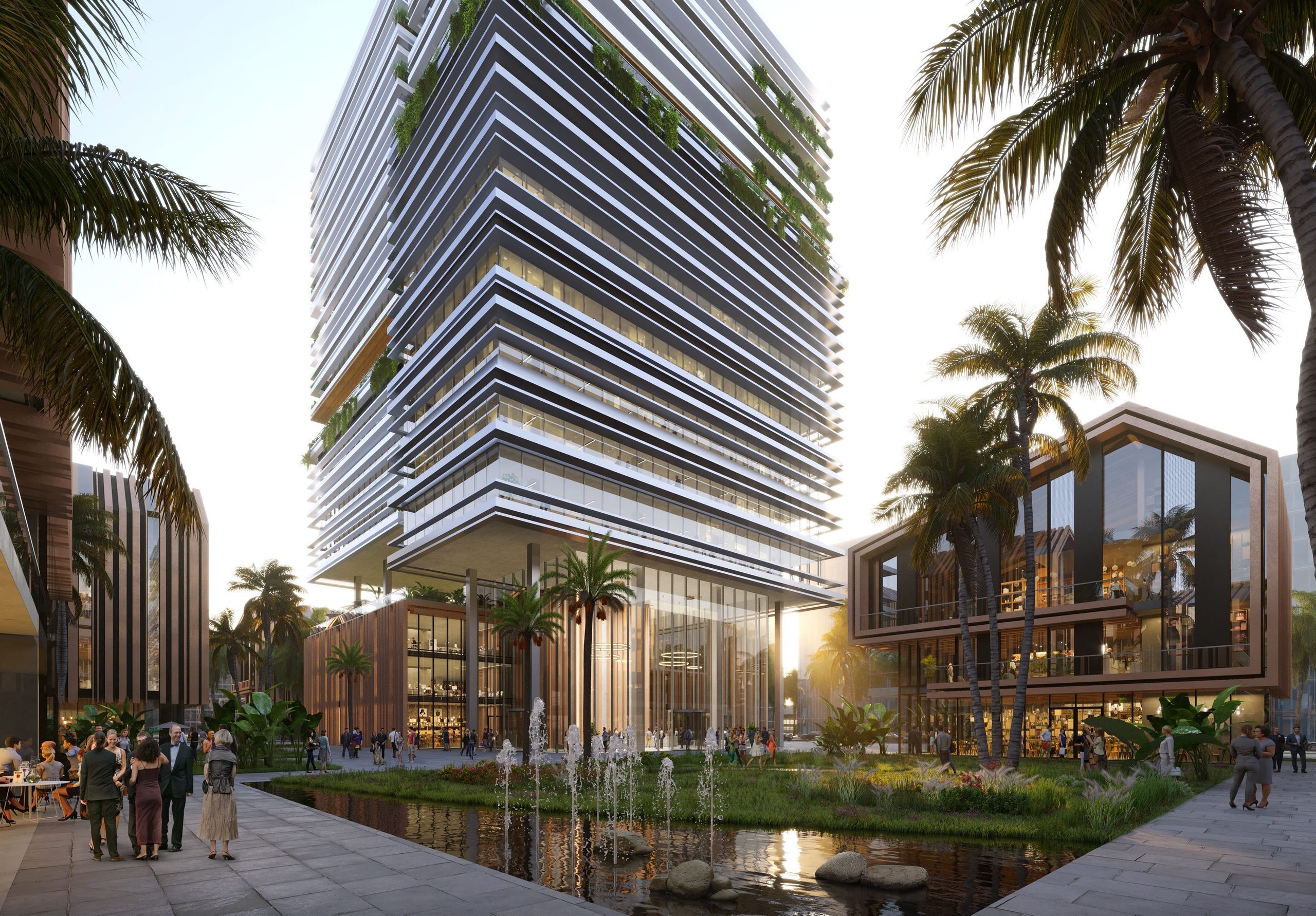 Jiangdong Green Gateway - Projekte - gmp Architekten
