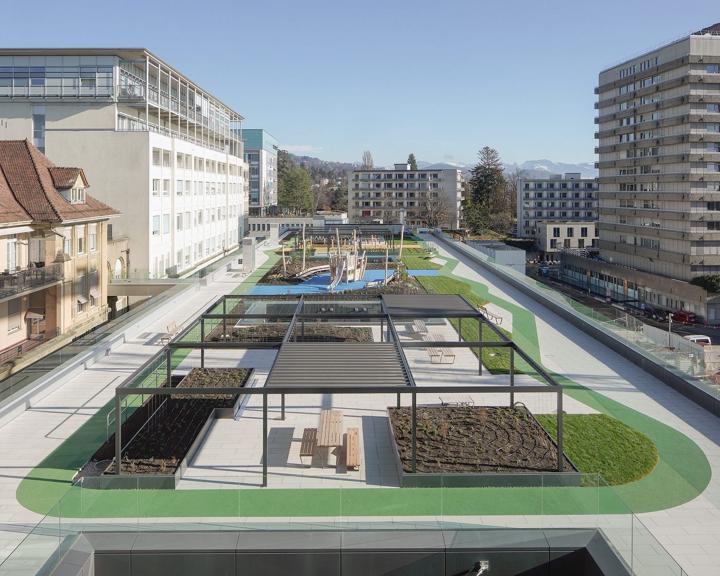 Hôpital des Enfants (CHUV) - Projects - gmp Architekten